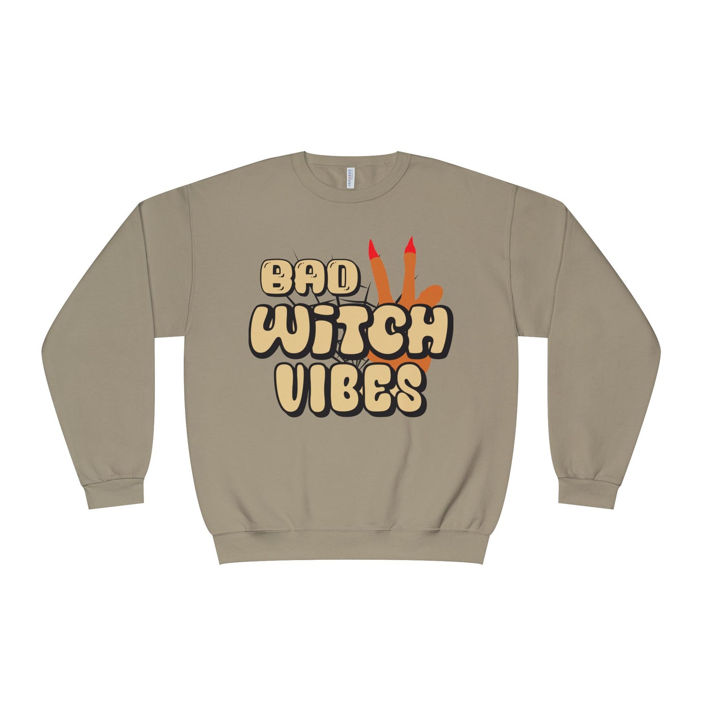 Bad Witch Vibes Unisex Crewneck Sweatshirt