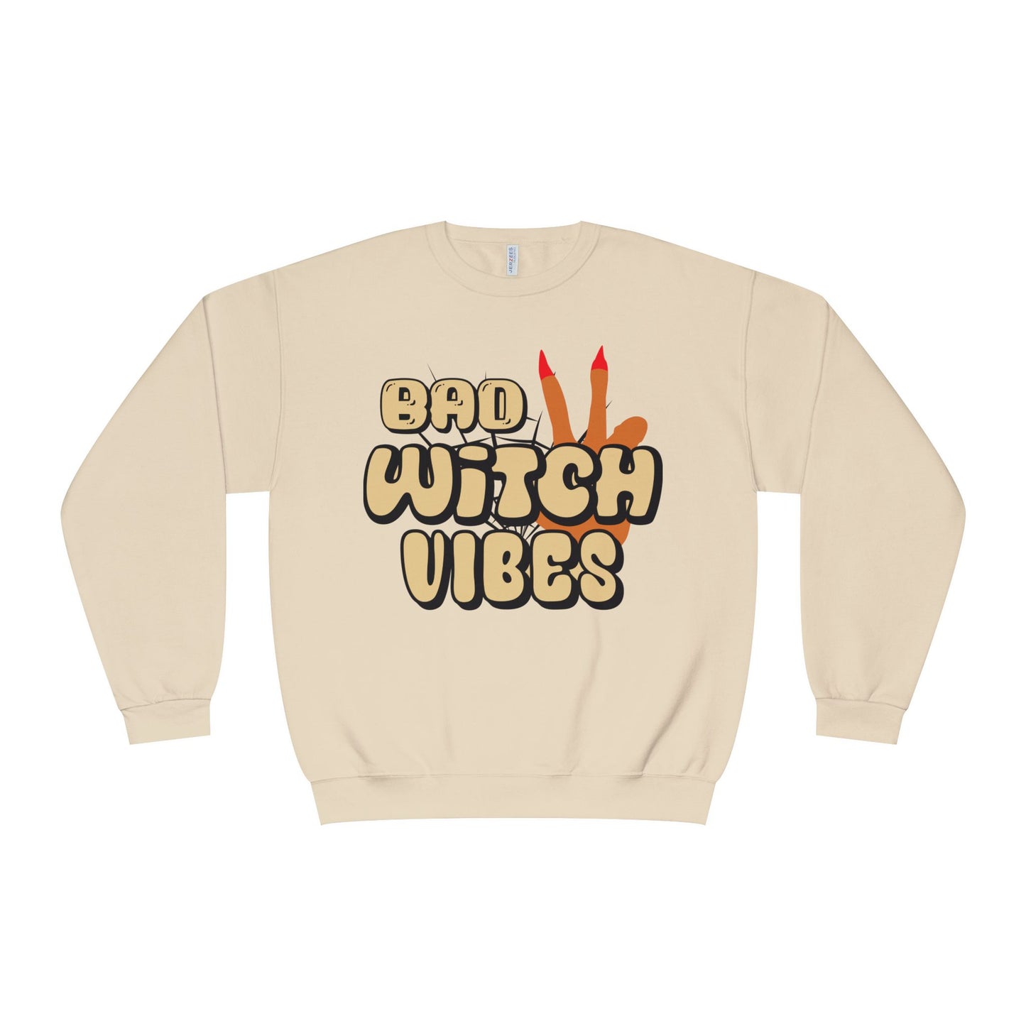 Bad Witch Vibes Unisex Crewneck Sweatshirt