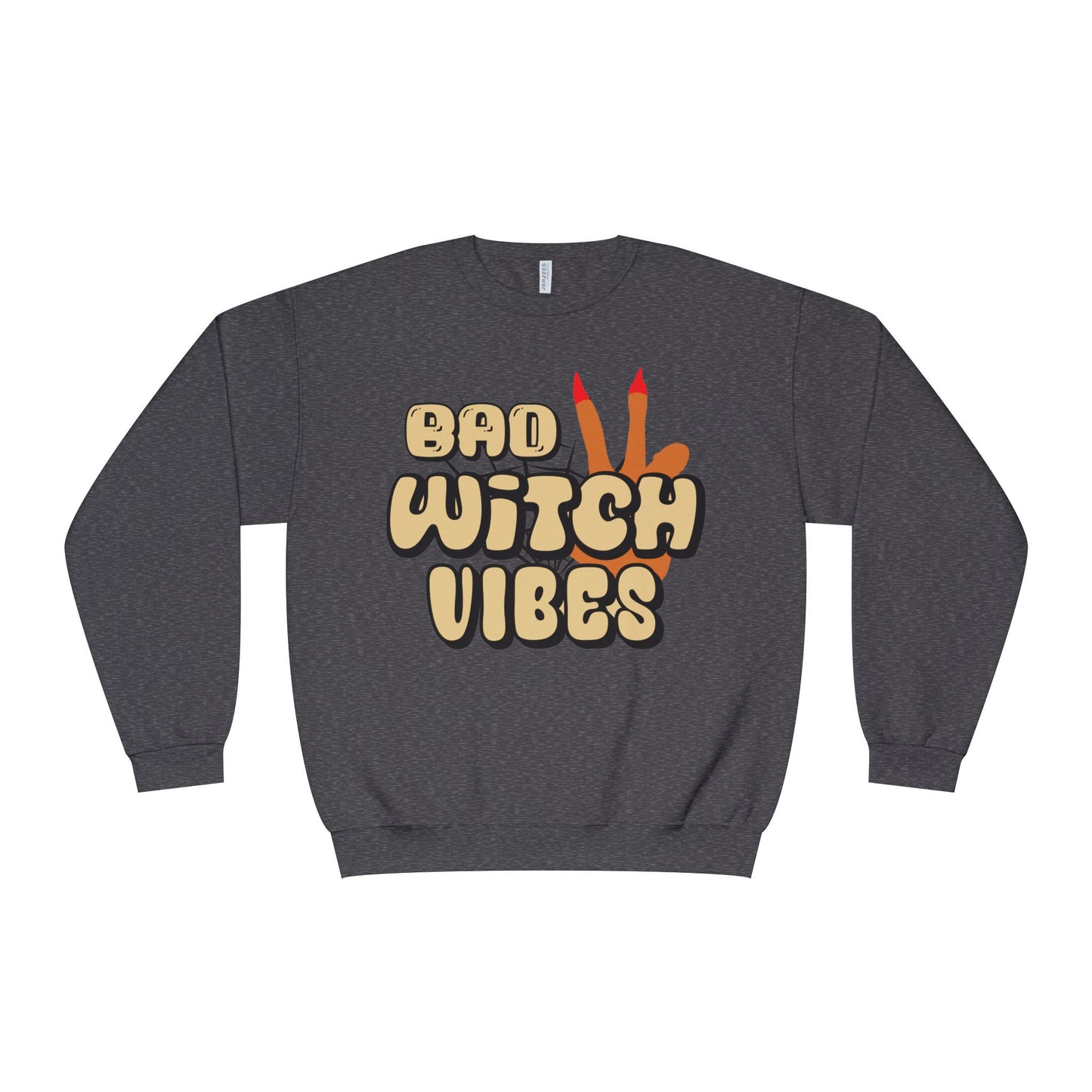 Bad Witch Vibes Unisex Crewneck Sweatshirt