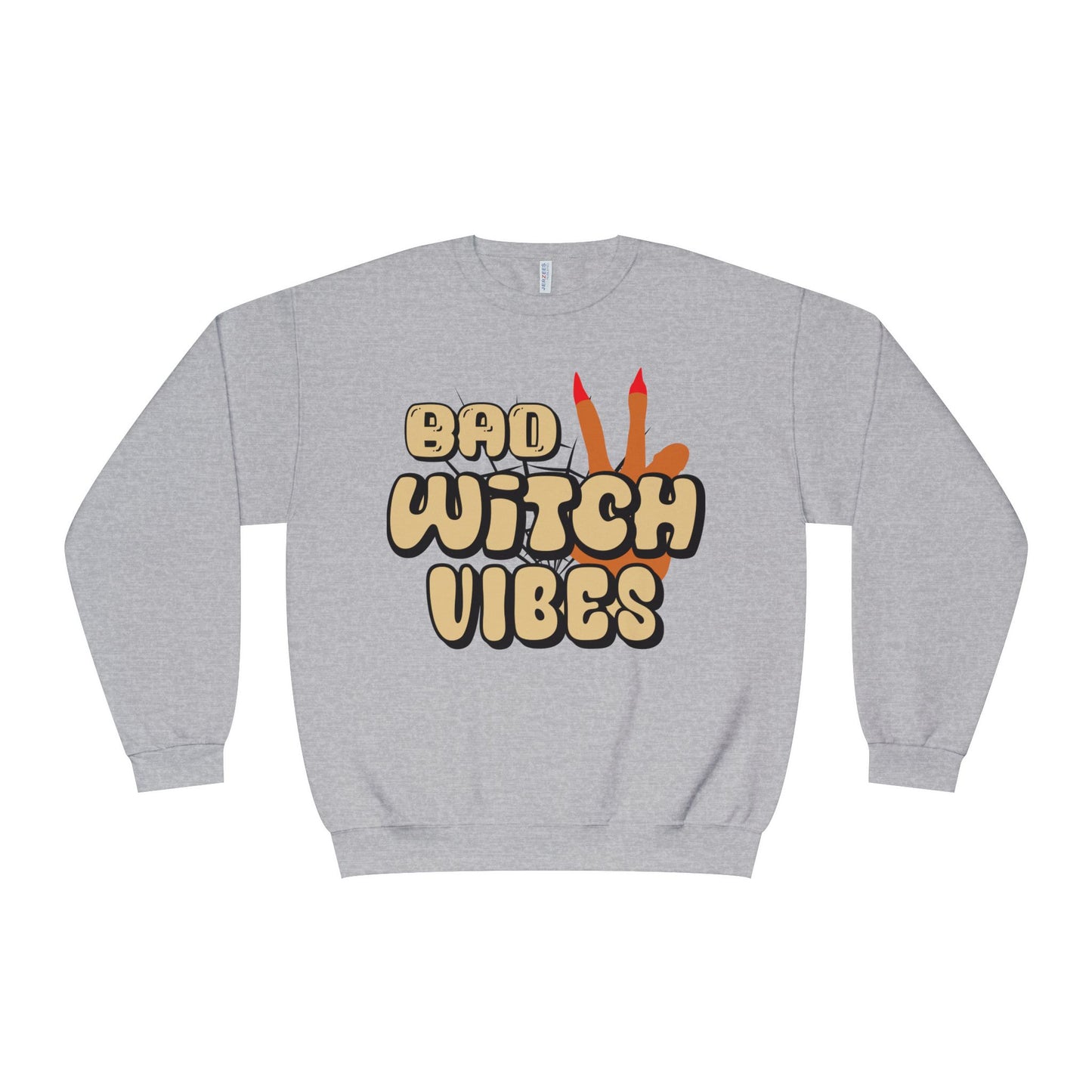 Bad Witch Vibes Unisex Crewneck Sweatshirt