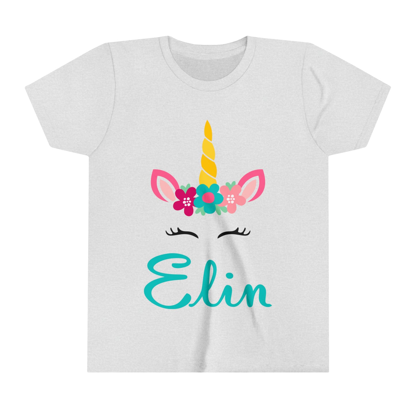 GS-U-02 Unicorn Personalized Youth T-Shirt