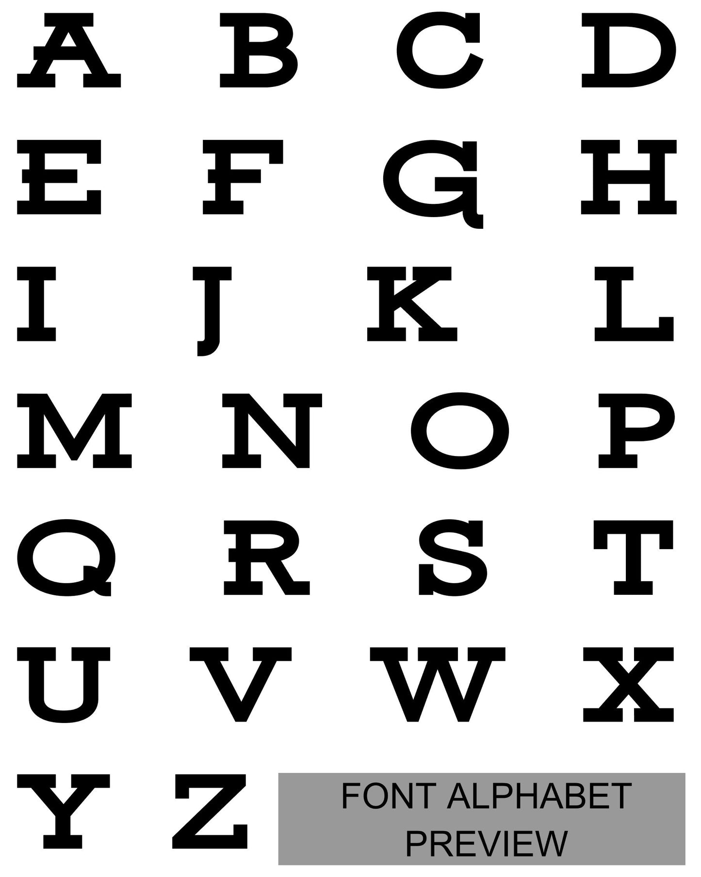 Font Preview for Personalization