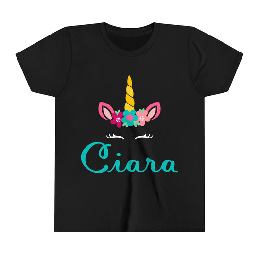GS-U-02 Unicorn Personalized Youth T-Shirt