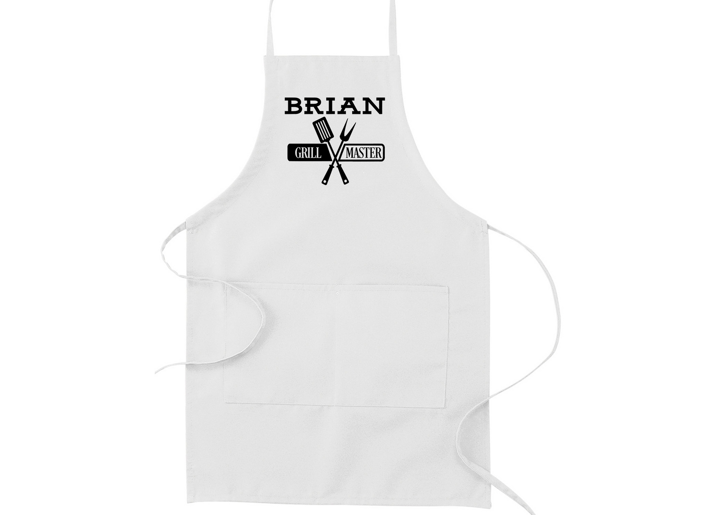 GM01 Personalized Grill Master Barbecue Cook Apron