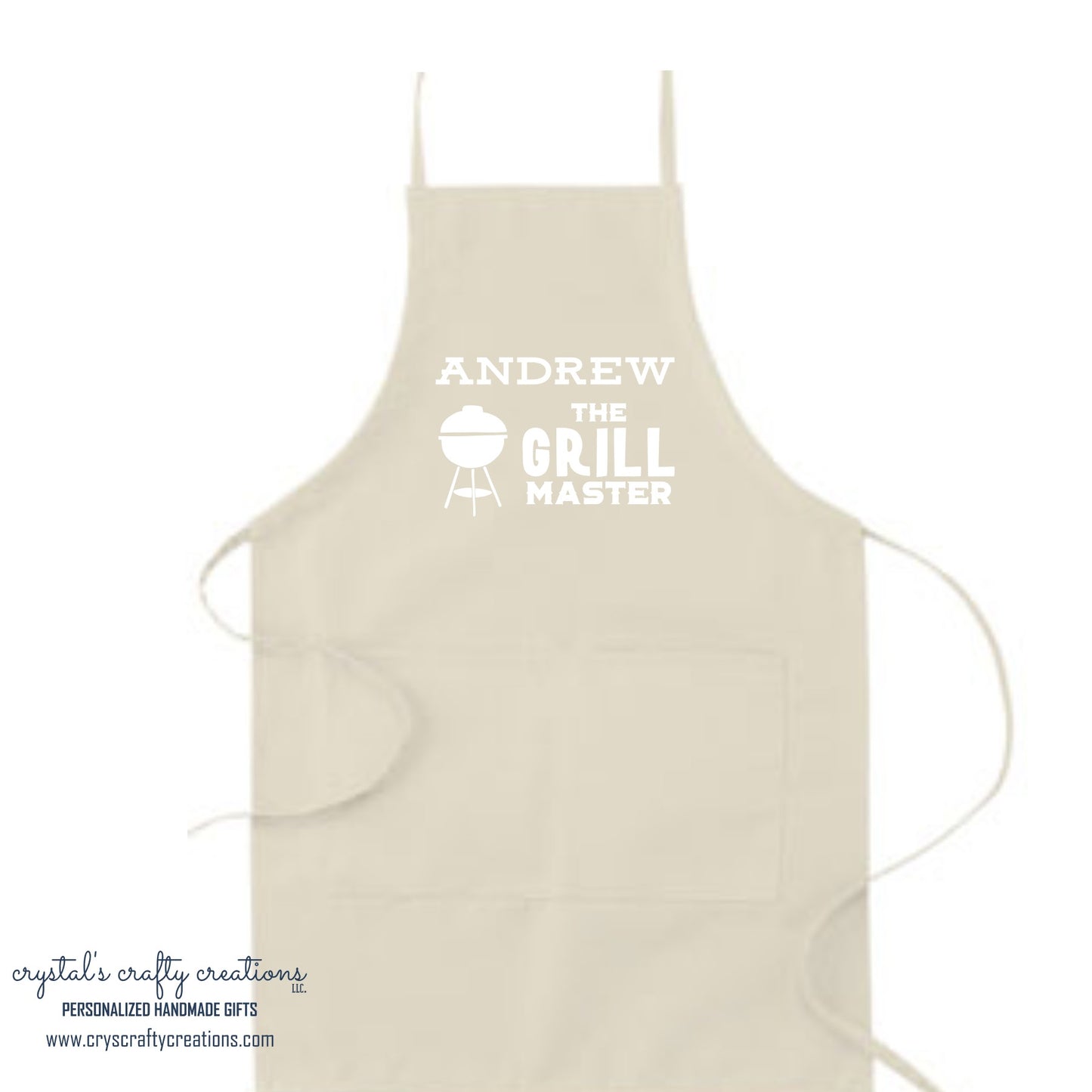 GM02 Personalized Grill Master Cook Apron
