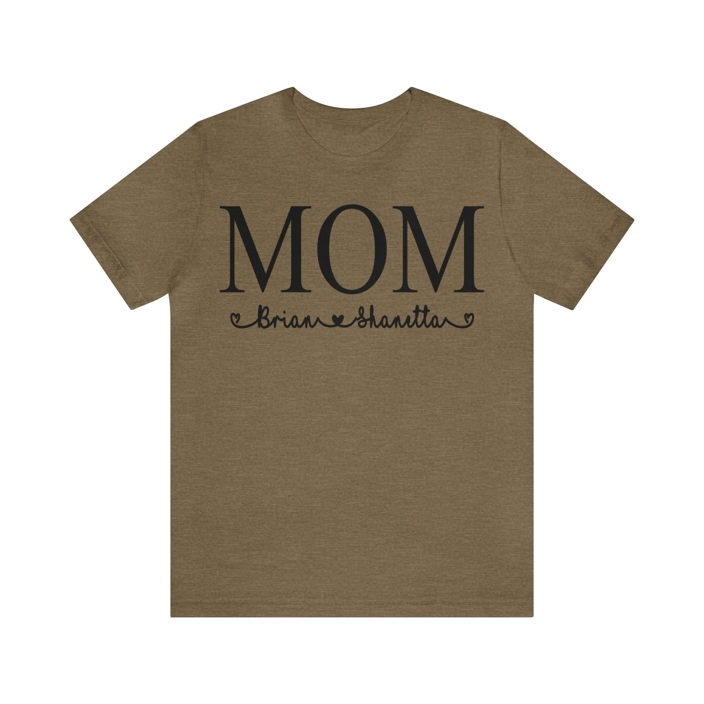 Personalized Mom Shirt with Children's Names