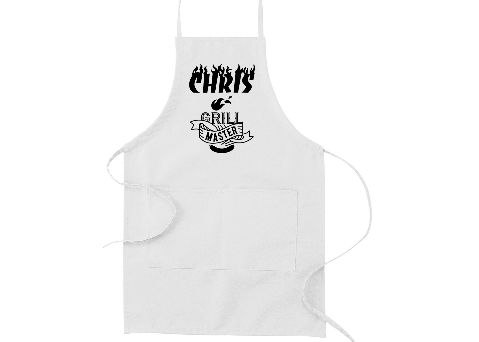 Personalized Grill Master Barbecue Apron – Crystal's Crafty