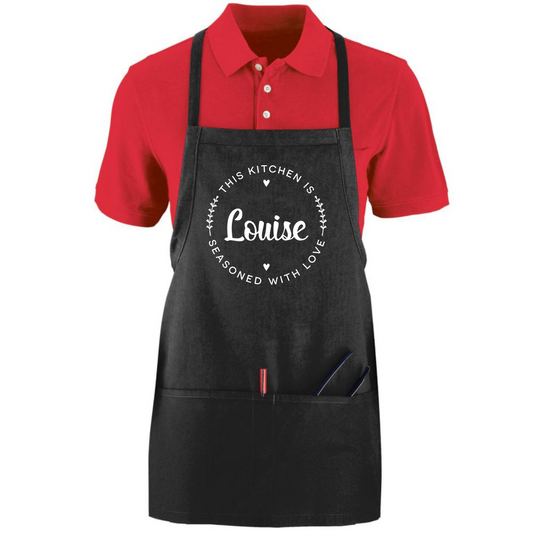 Personalized Seasoned With Love Apron