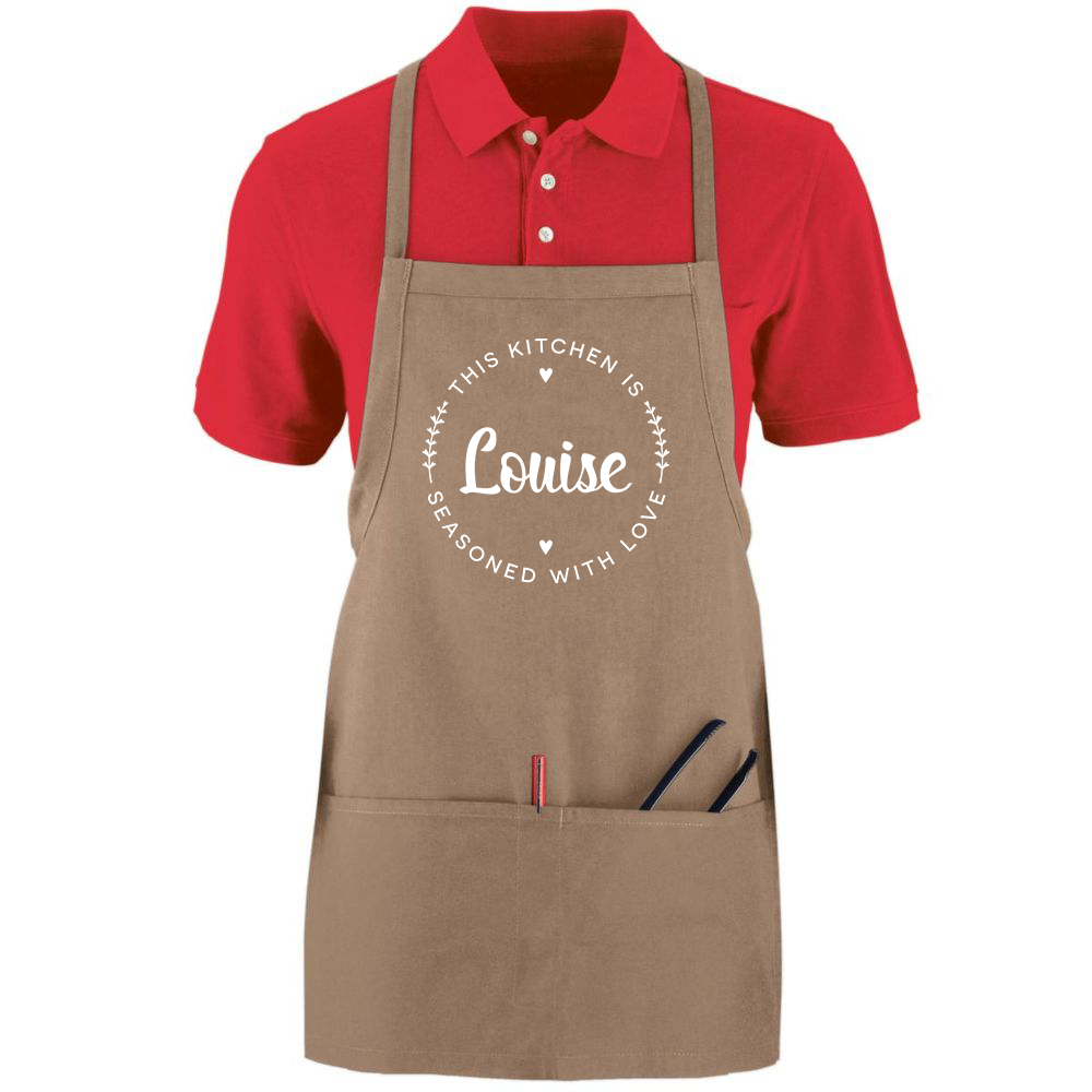 Personalized Seasoned With Love Apron