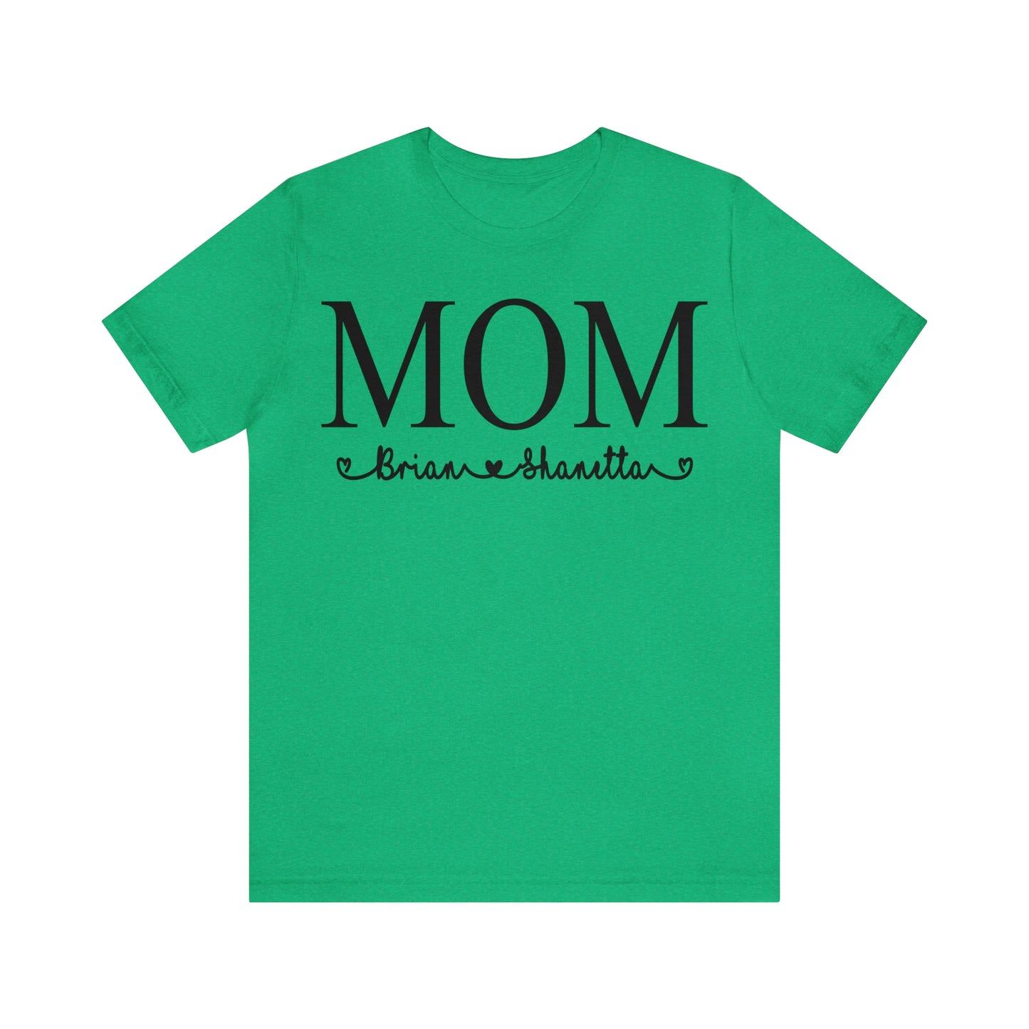 Personalized Mom Shirt with Children's Names
